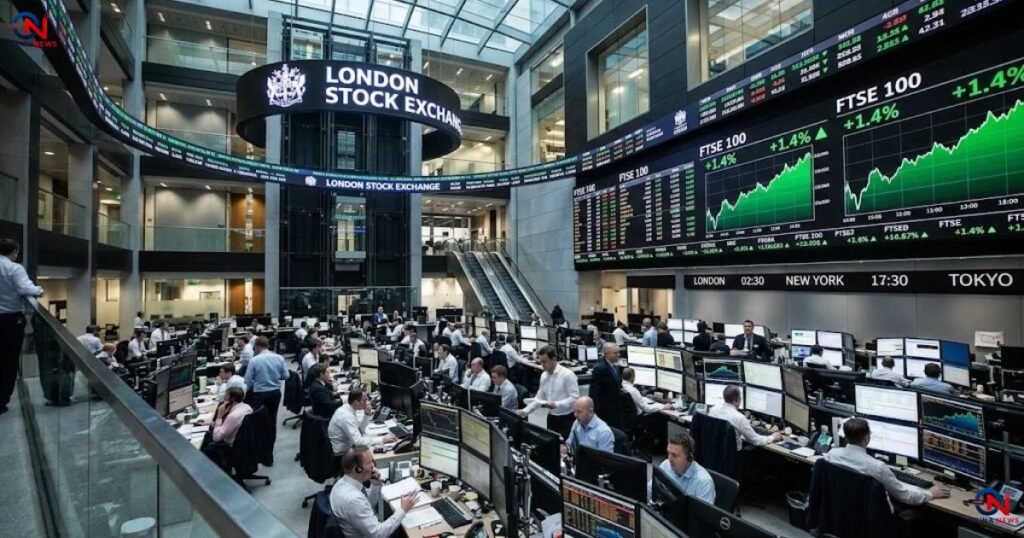 FTSE 100 Jumps to a Near One-Month High
